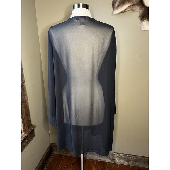 Lane Bryant intimates sheer open front cardigan Size 14 - Picture 3 of 4